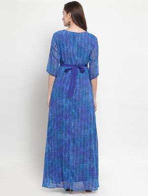 tie back a-line dress - 17454549 - Standard Image - 4