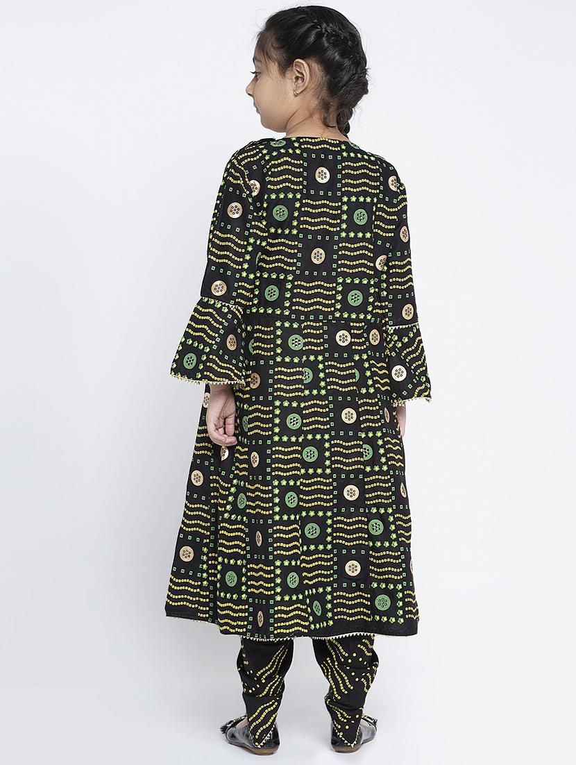 black rayon suit set - 17455416 - Zoom Image - 3