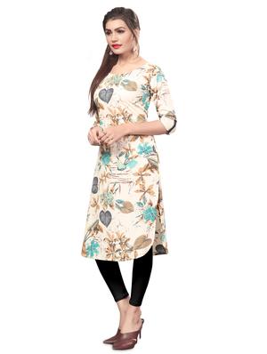 digital print straight kurta - 17455641 - Standard Image - 2