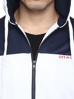 white color block track suit - 17456061 - Standard Image - 4