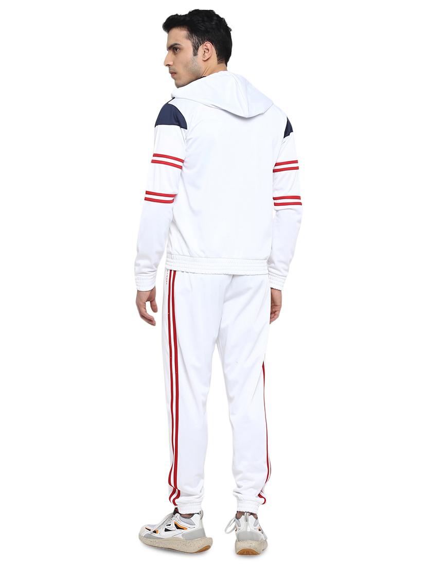 white color block track suit - 17456061 - Zoom Image - 3