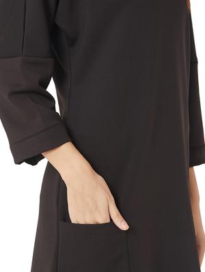 round neck a-line dress - 17456755 - Standard Image - 4