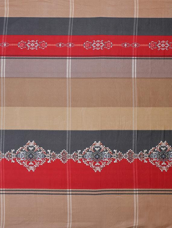 polycotton double bedsheet with 2 pillow covers - 17456768 - Zoom Image - 2
