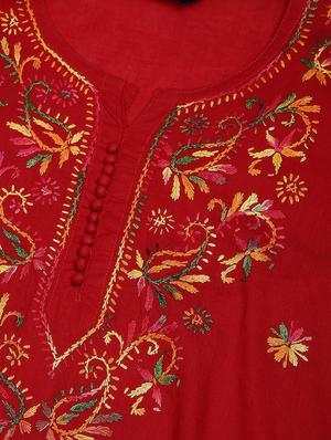 chikankari kurta sharara set - 17457327 - Standard Image - 6