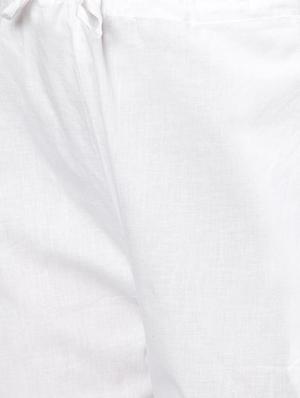 chikankari kurta pant set - 17457354 - Standard Image - 4