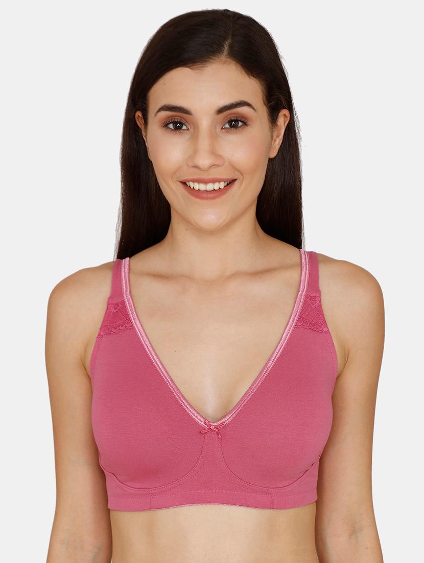 bow patch plunge bra - 17457370 - Zoom Image - 1
