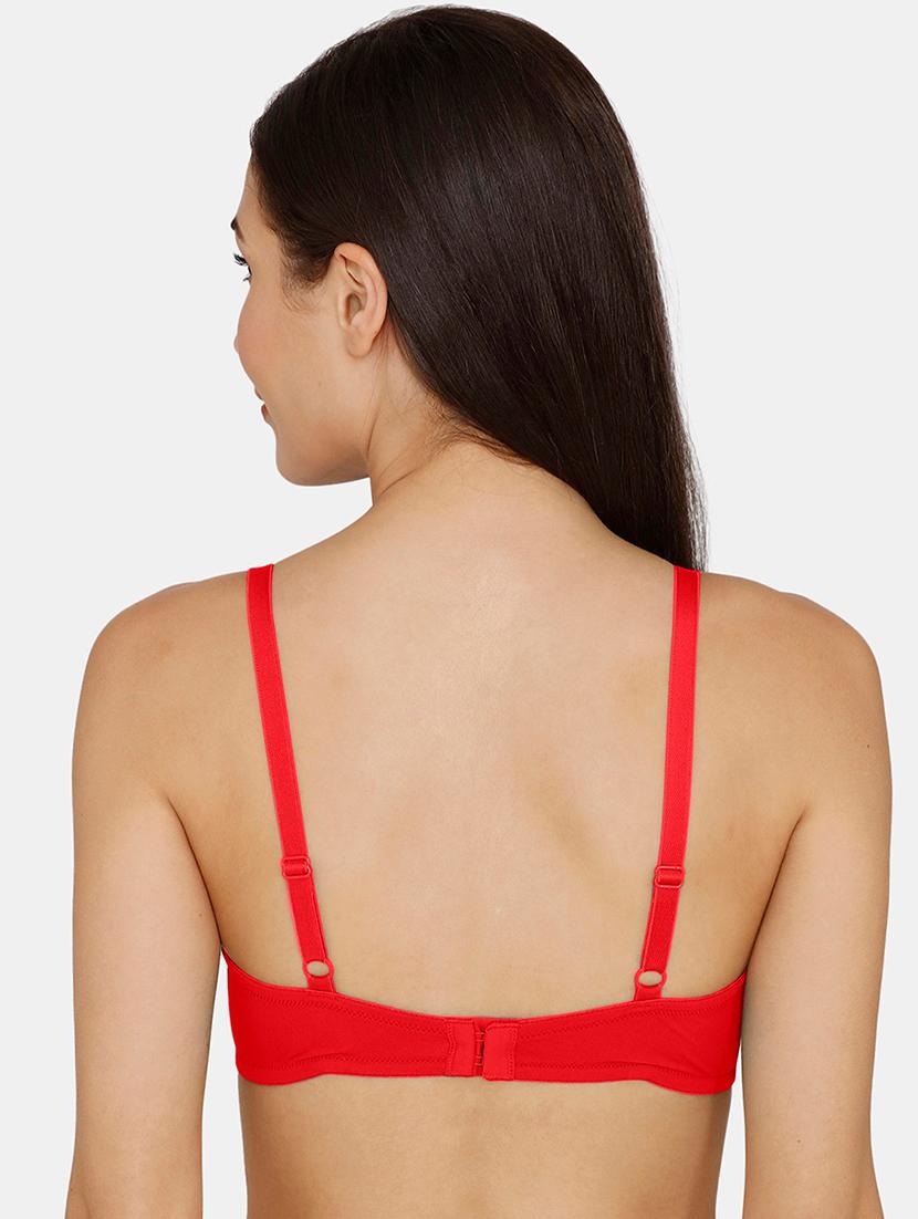 red nylon tshirt bra - 17457371 - Zoom Image - 3