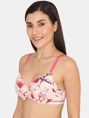 printed t-shirt bra - 17457374 - Standard Image - 2