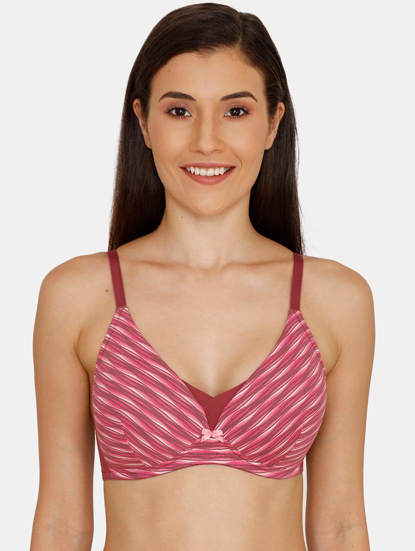 bow patch t-shirt bra - 17457378 - Zoom Image - 1