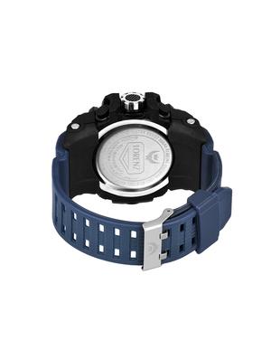 lorenz casual & sporty black dial display with led & day date calendar analog digital watch for men & boys|mk-3076-dg - 17457401 - Standard Image - 3