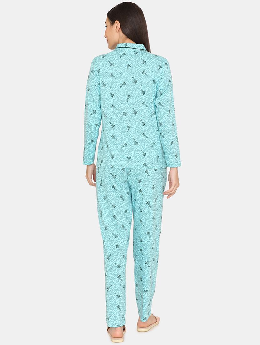 printed pyjama nightwear set - 17457620 - Zoom Image - 3