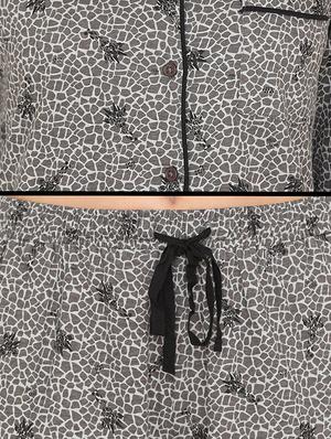 printed pyjama nightwear set - 17457621 - Standard Image - 4