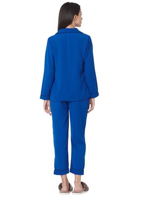solid pyjama nightwear set - 17457633 - Standard Image - 3