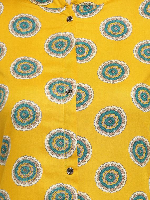 printed straight kurta - 17457673 - Zoom Image - 4