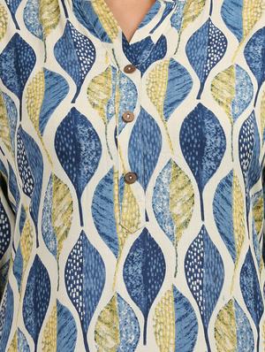 printed straight kurta - 17457687 - Standard Image - 4