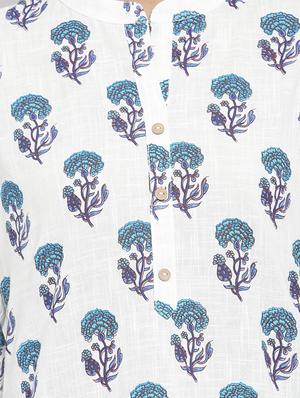 printed straight kurta - 17457747 - Standard Image - 4