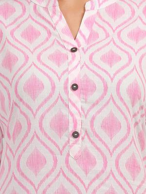 printed straight kurta - 17457748 - Standard Image - 4