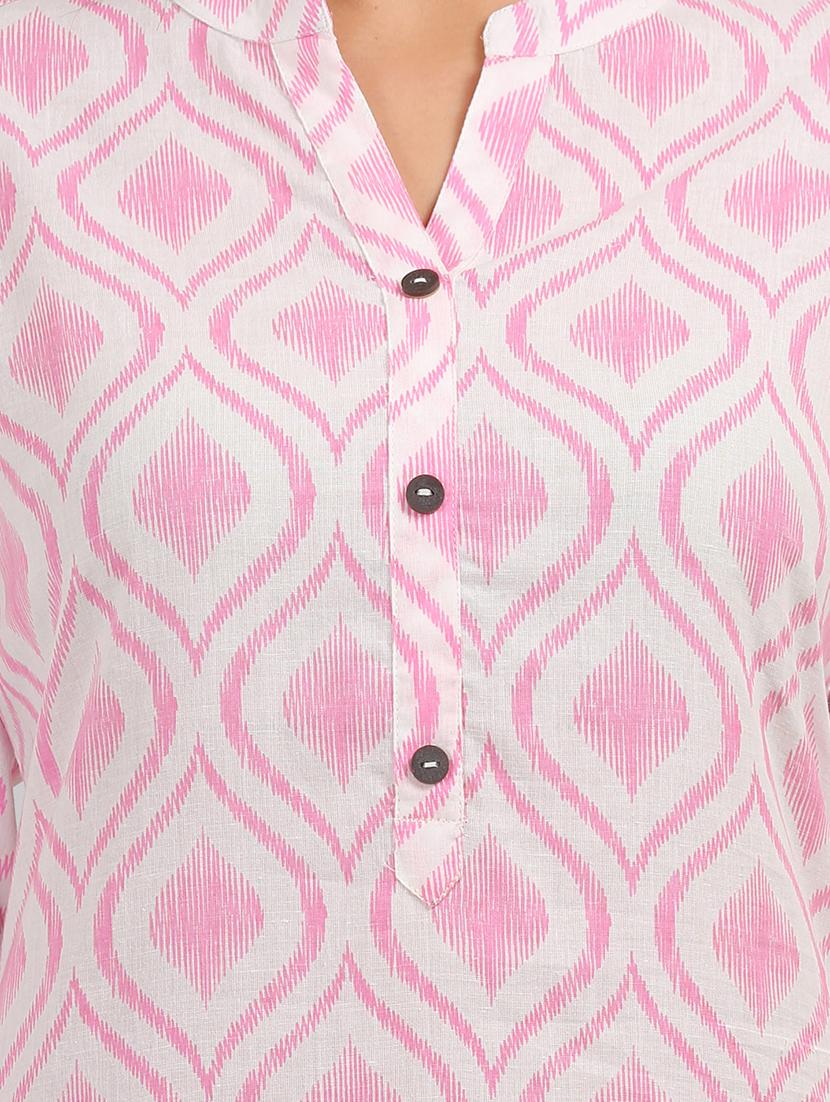 printed straight kurta - 17457748 - Zoom Image - 4
