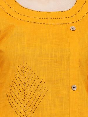 embroidered straight kurta - 17457754 - Standard Image - 4