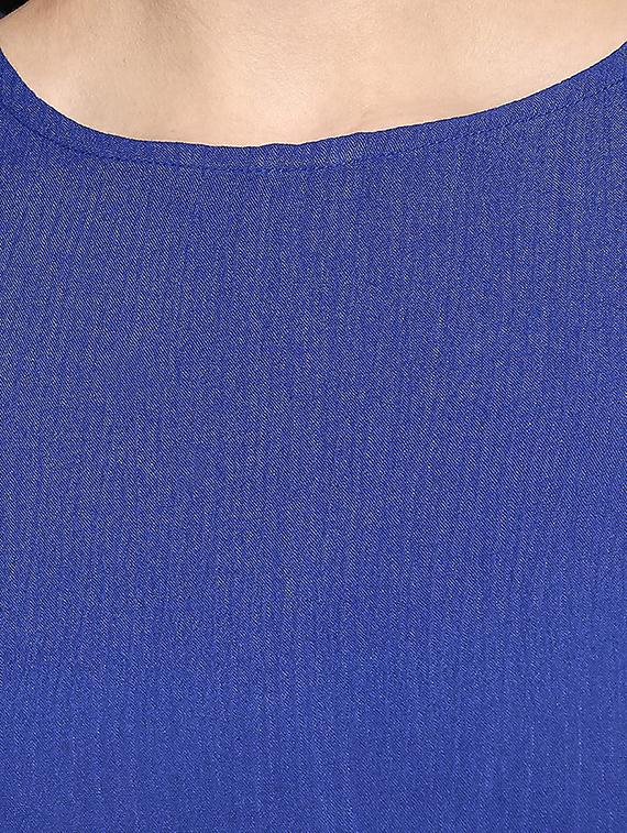 round neck solid top - 17457776 - Zoom Image - 5