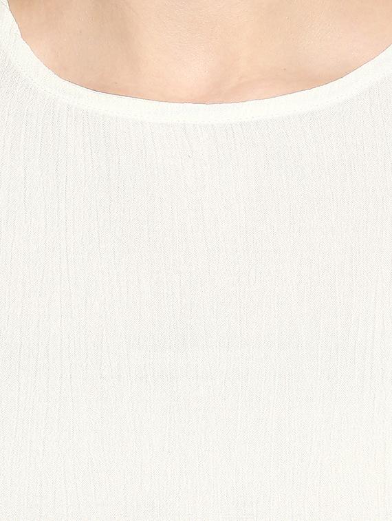 round neck solid top - 17457777 - Zoom Image - 5