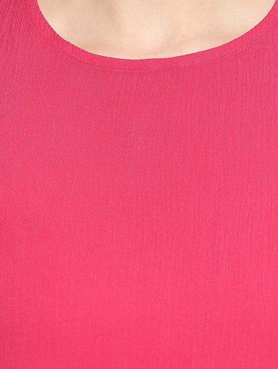 round neck solid top - 17457779 - Zoom Image - 5
