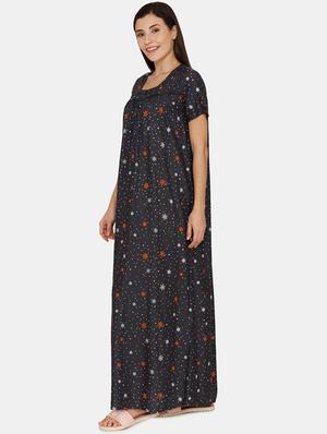 printed nightwear gown - 17457781 - Standard Image - 2
