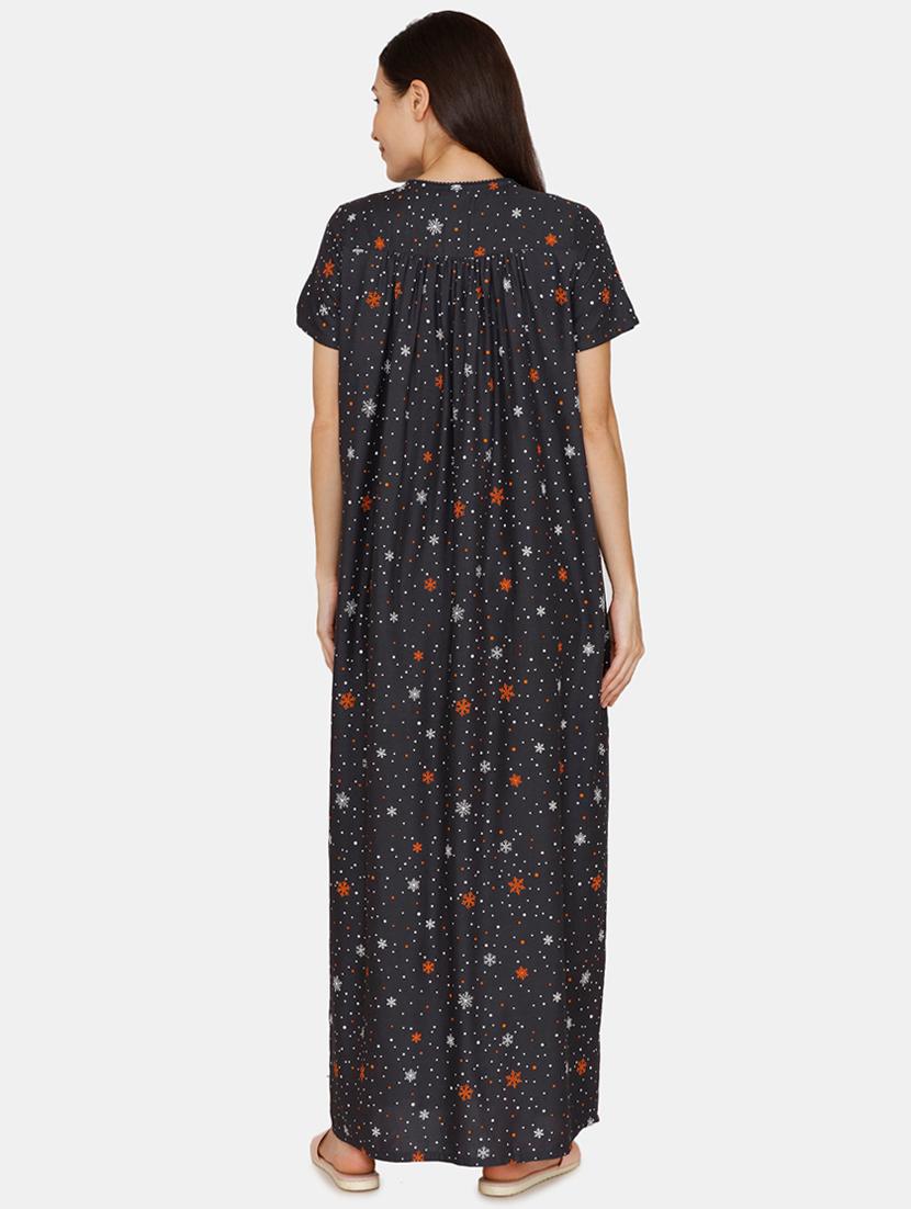 printed nightwear gown - 17457781 - Zoom Image - 3