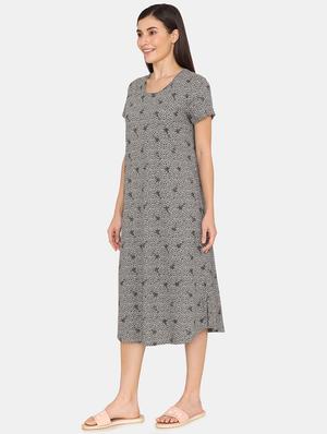 printed nightwear dress - 17457783 - Standard Image - 2