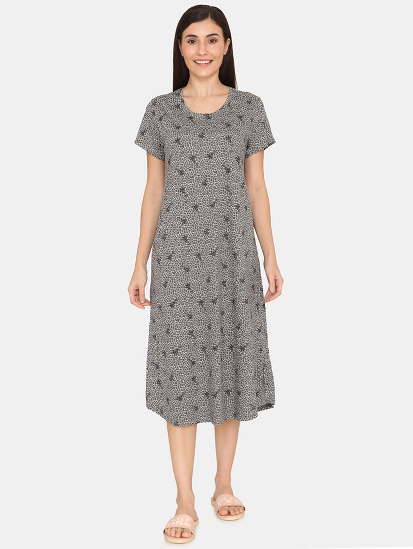 printed nightwear dress - 17457783 - Zoom Image - 1