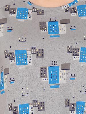 printed nightwear dress - 17457785 - Standard Image - 4
