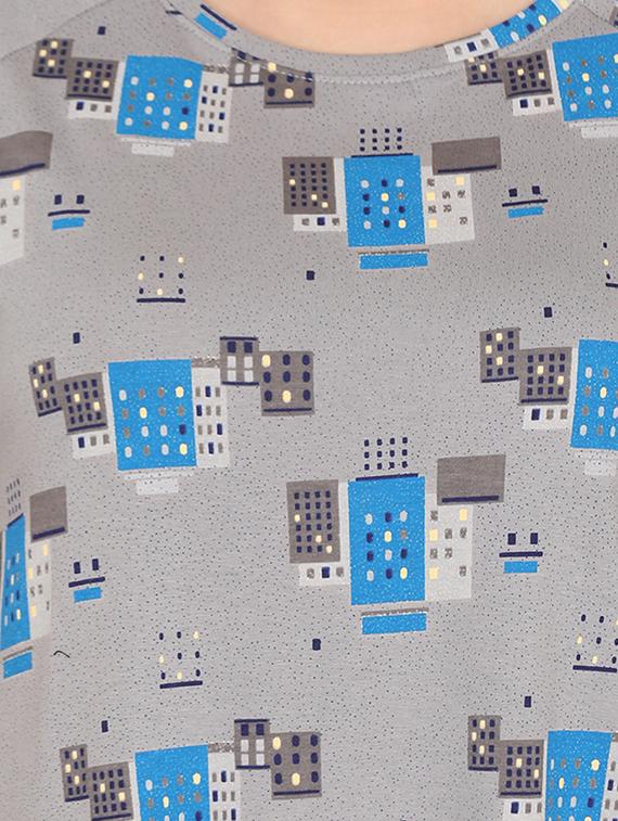 printed nightwear dress - 17457785 - Zoom Image - 4
