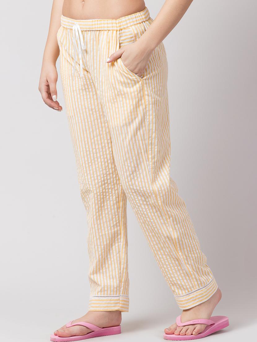 yellow rayon pajama - 17457795 - Zoom Image - 2