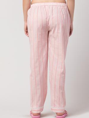pink rayon pajama - 17457796 - Standard Image - 3