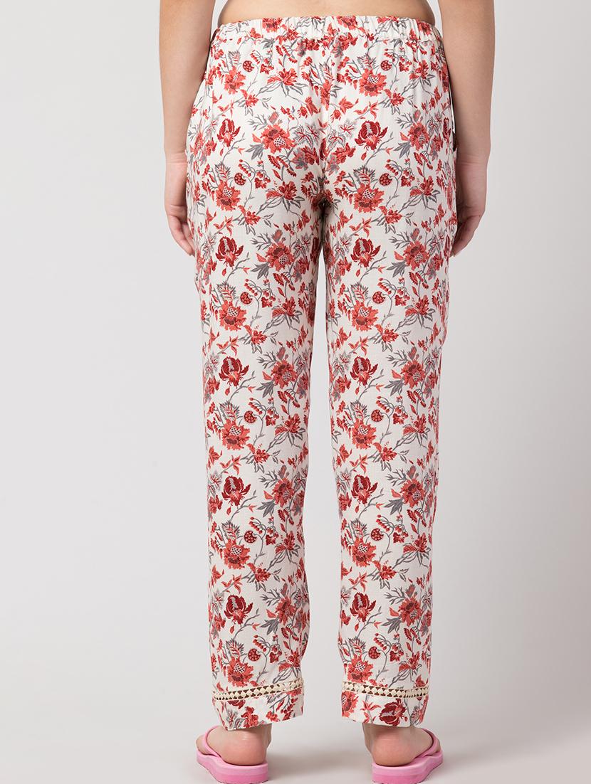 white rayon pajama - 17457797 - Zoom Image - 3