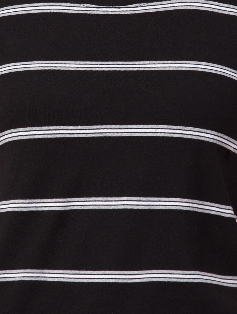 round neck striped tee - 17457798 - Zoom Image - 5