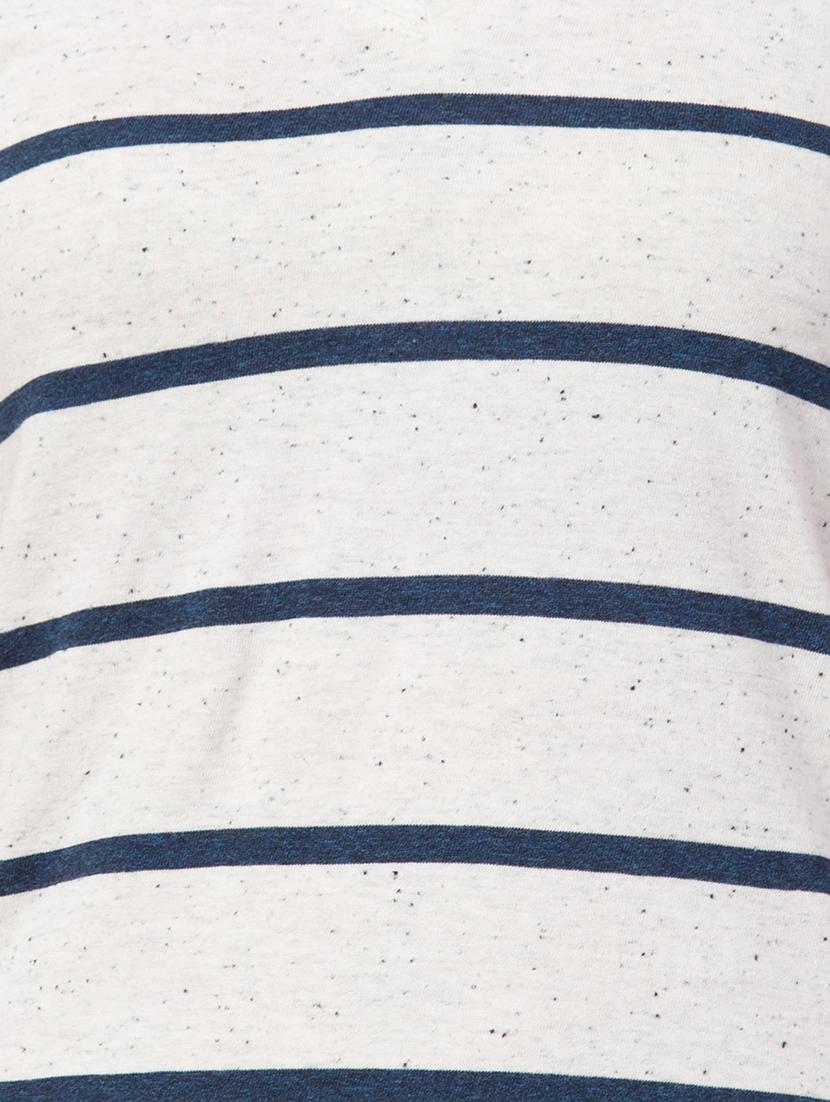 v-neck striped tee - 17457799 - Zoom Image - 5