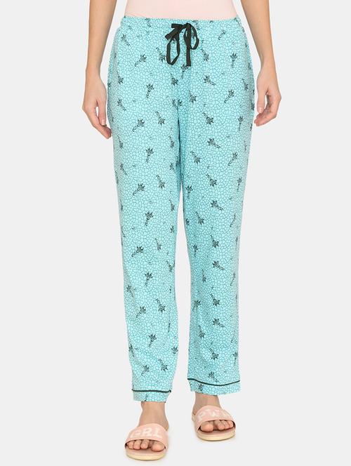 drawstring waist printed pajama - 17457817 - Standard Image - 1