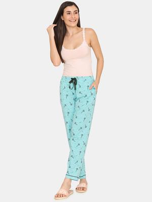 drawstring waist printed pajama - 17457817 - Standard Image - 4