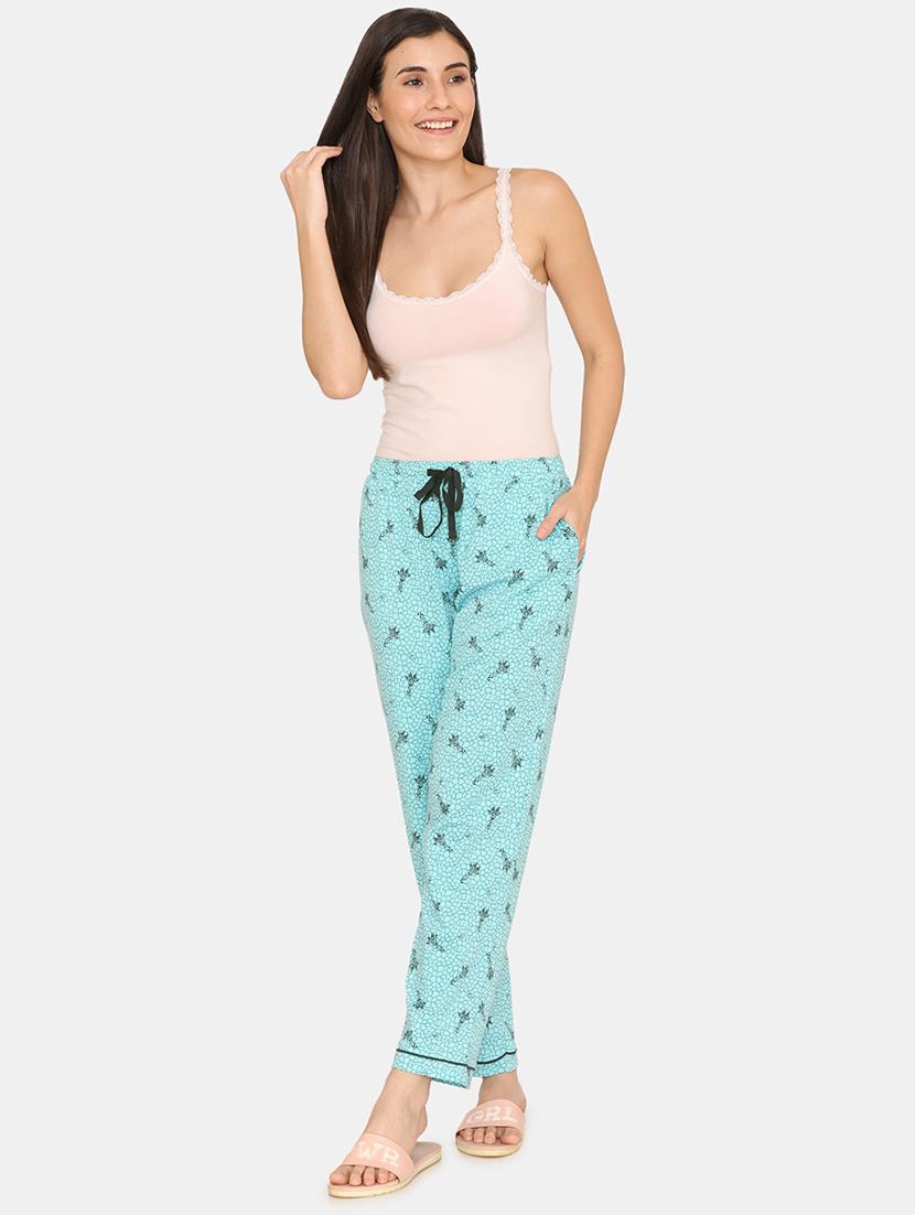 drawstring waist printed pajama - 17457817 - Zoom Image - 4