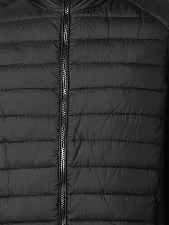 black solid quilted jacket - 17457864 - Zoom Image - 5