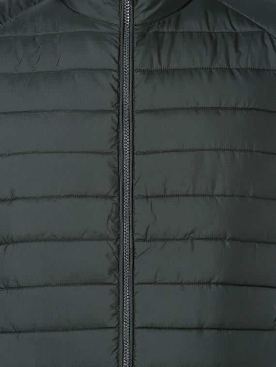 green solid quilted jacket - 17457865 - Zoom Image - 5