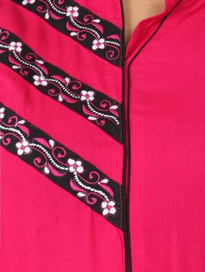 solid flared kurta - 17457900 - Standard Image - 4