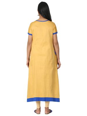 solid layered kurta - 17457902 - Standard Image - 3