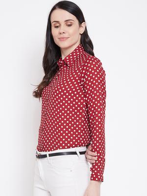 long sleeved polka dot shirt - 17457962 - Standard Image - 2