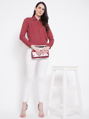 long sleeved polka dot shirt - 17457962 - Standard Image - 4