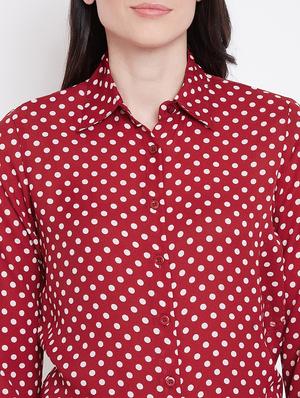 long sleeved polka dot shirt - 17457962 - Standard Image - 5