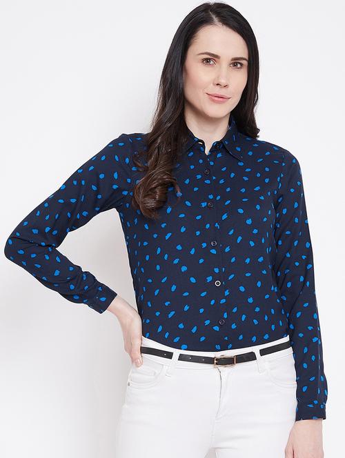 long sleeved printed shirt - 17457963 - Standard Image - 1