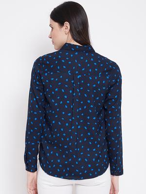 long sleeved printed shirt - 17457963 - Standard Image - 3