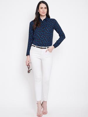 long sleeved printed shirt - 17457963 - Standard Image - 4